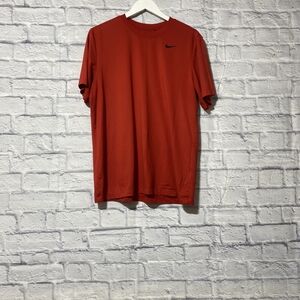 Nike Red Dri-FIT Men's Short Sleeve Tee